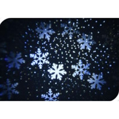 11. LED-Projektor Schneesturm