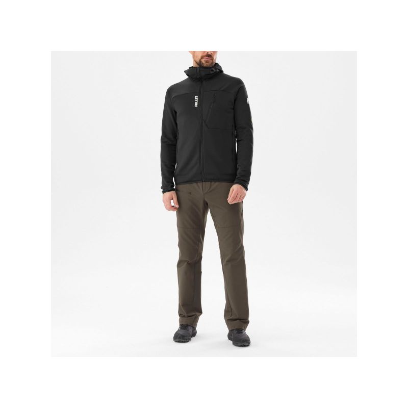 4. MILLET M SENECA FLEECE HOODIE schwarz