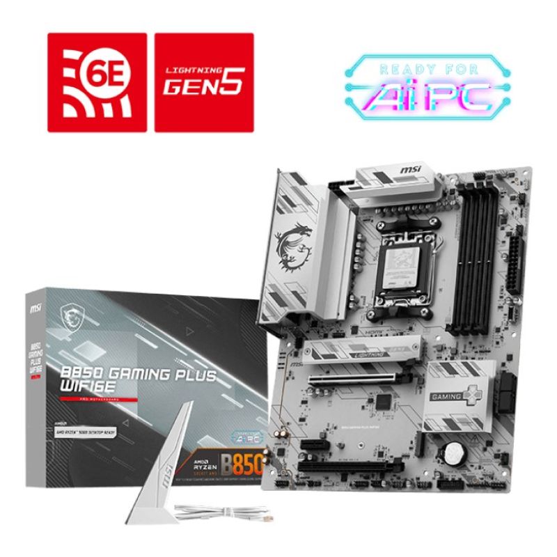 12. MSI B850 GAMING PLUS WIFI6E Mainboard