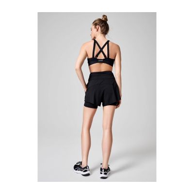 4. CASALL Shaping Doppelshorts schwarz