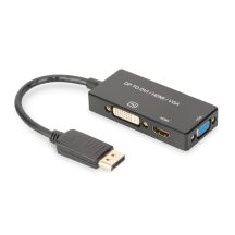 Digitus DisplayPort 3-in-1 Konverterkabel