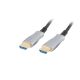 6. LANBERG HDMI-KABEL M/M V2.0 50M OPTISCH AOC CA-HDMI-20FB-0500-BK