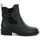 2. Damen-Ankle-Boots, gefüttert, grün, M.Daszyński SA252-7