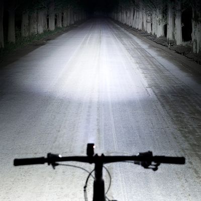5. Rockbros 24710012001 Fahrrad-Frontlicht 800 lm + USB-C - USB-A-Kabel - Schwarz