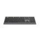 2. GEMBIRD SLIM KABELGEBUNDENE MULTIMEDIA-TASTATUR SCHWARZ, USB-C, US-LAYOUT