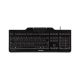 CHERRY KC 1000 SC USB QWERTZ Schweizer Tastatur Schwarz