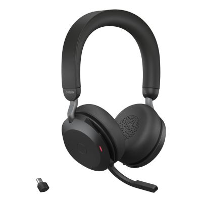 3. Jabra Evolve2 75 UC Stereo Link380c USB-C Over-Ear-Kopfhörer