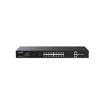 2. Tenda TEG1120P-16-150W Netzwerkkabel, unmanaged Gigabit Ethernet (10/100/1000), unterstützt PoE
