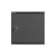 5. LANBERG Installationsschrank TPR 10" mit Mesh-Platte 340×340×140, schwarz (vormontiert)