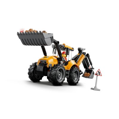 4. LEGO City 60480 - Gelber Baggerlader
