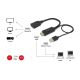 6. Equip 119039 Kabeladapter 0,15 m HDMI Typ A (Standard) DisplayPort Schwarz