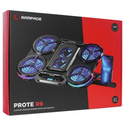 5. RAMPAGE PROTE R6 Laptop-Kühlpad