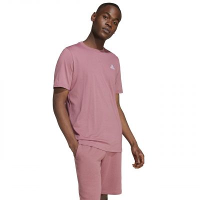 2. adidas Essentials Single Jersey, gesticktes kleines Logo, M IX0120