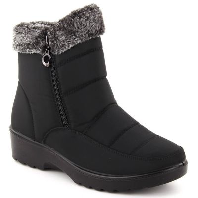 7. Damen-Schneestiefel mit Fellfutter, schwarz, Vinceza 86231