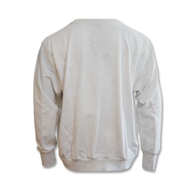 2. Nike Standard Issue Crew Sweatshirt Birch Basketball Heather/Pale Ivory - DA6741-051