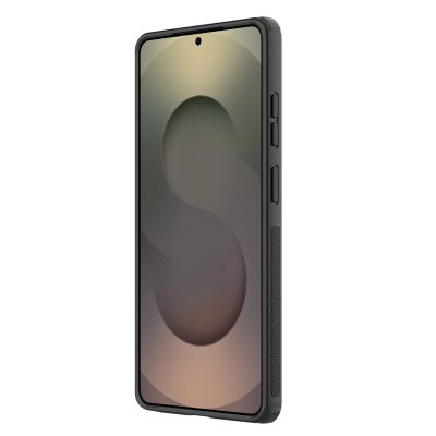 6. Nillkin Super Frosted Shield Pro Magnetische Hülle, kompatibel mit MagSafe für Samsung Galaxy S26 Ultra – Transparentes Schwarz