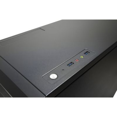 8. Inter-Tech 88887382 Computergehäuse mit Sicherheitsvorrichtungen und Halterungen, Micro-Tower, Schwarz