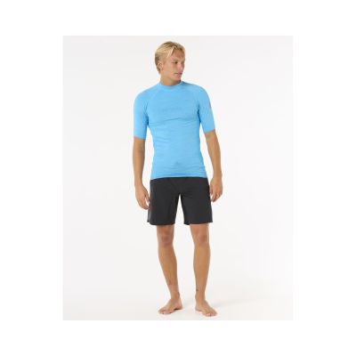 4. Lycra RIP CURL Dawn Patrol UPF Perf S/S blau