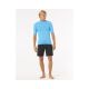 4. Lycra RIP CURL Dawn Patrol UPF Perf S/S blau
