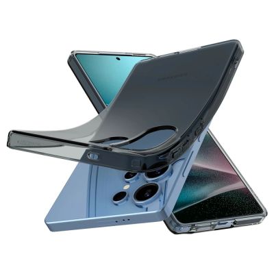 6. Spigen Liquid Crystal Hülle für Samsung Galaxy S25 Ultra - Halbtransparent