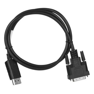 3. Lanberg CA-DPDV-10CU-0010-BK Kabel (DisplayPort M - DVI-D M; 1 m; schwarz)