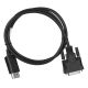 3. Lanberg CA-DPDV-10CU-0010-BK Kabel (DisplayPort M - DVI-D M; 1 m; schwarz)