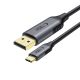 Tech-Protect UltraBoost USB-C auf DisplayPort 1.4 8K 60Hz Kabel 180cm - Schwarz