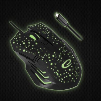 9. ESPERANZA Kabelmaus 6D für Gamer GALAXY USB-C EGM212