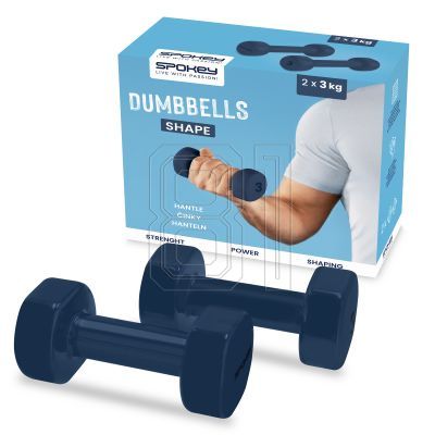 9. Spokey Shape Hanteln SPK-943103 2 x 3 kg