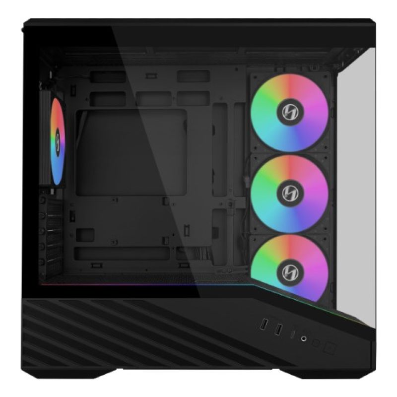 13. Lian Li Vector V100R MINI Mini Tower Schwarz