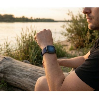 15. Smartwatch Gravity Schwarzes Armband + Armband GT43-5
