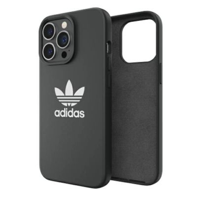 8. Adidas OR Silikonhülle für iPhone 13 Pro / iPhone 13 - Schwarz