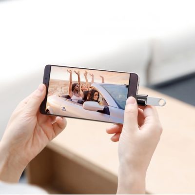 11. Baseus Mini Adapter von Micro USB auf USB-C - Schwarz
