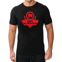 CLASSIC BRAND ROT - T-Shirt BAUMWOLLE T-SHIRT DBX BUSHIDO KT12-XL
