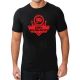 CLASSIC BRAND ROT - T-Shirt BAUMWOLLE T-SHIRT DBX BUSHIDO KT12-XL