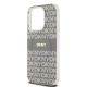 6. DKNY IML Mono & Stripe MagSafe Hülle für iPhone 15 Pro – Beige