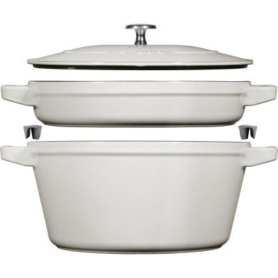 5. Staub La Cocotte Runde gusseiserne Auflaufform