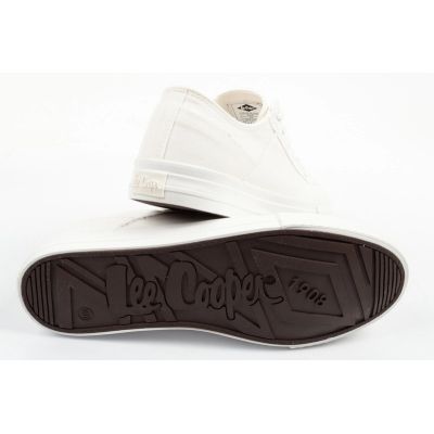 8. Lee Cooper Damen-Sportschuhe, Sneaker, modisch, weiß, bequem