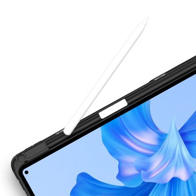 9. Dux Ducis Toby Hülle für Huawei MatePad Pro 11'' (2022) Cover mit S Pen Pen Smart Cover Ständer Schwarz