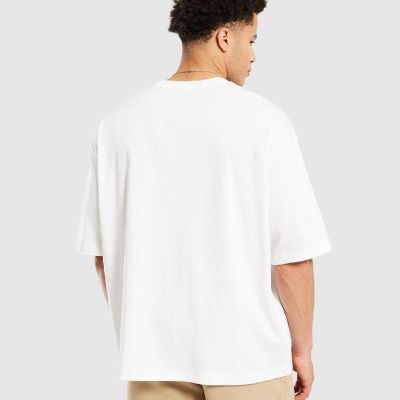 2. Herren-T-Shirt Air Jordan Oversized Graphic Tee Weiß – IQ0829-100