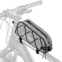 Rockbros TL004 ROAD TO SKY 0,7L Wasserdichte Rahmentasche für Fahrräder - Grau