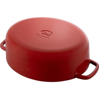 5. Ovaler Gusseisentopf BALLARINI BELLAMONTE 75003-566-0 - 5,5 l rot