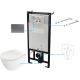 6-in-1 Unterputz-WC-Set