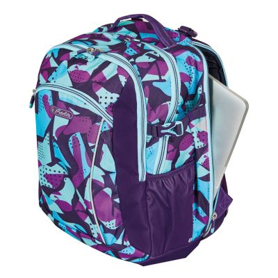 8. Herlitz Ultimate CamoPurple Rucksack Schulrucksack Blau, Lila Polyester