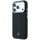 2. Mercedes Leder-Halbhülle mit ikonischer Linie und MagSafe-Design für iPhone 17 Pro – Schwarz