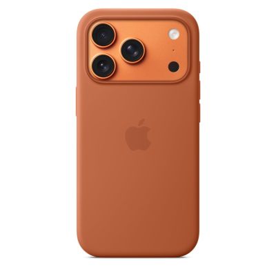 5. Apple iPhone 17 Pro Silikonhülle mit MagSafe (Terracotta)