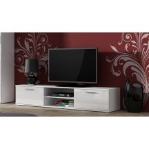TV-Schrank SOHO 180 weiß/glänzend weiß