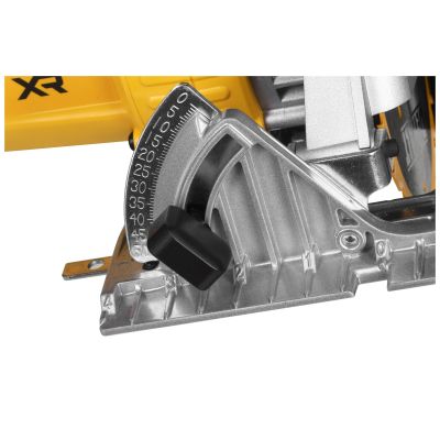 13. Kreissäge ohne Akku und Ladegerät DeWalt DCS391NT (460W; 165mm)