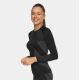 35. Alpinus Active Base Layer Thermoaktives T-Shirt Schwarz und Grau W GT43180