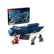 LEGO Super Heroes 76274 Batman mit Batmobil gegen Harley Quinn und Mr. Freeze